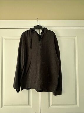 GAP Charcoal Pullover Hoodie - XL